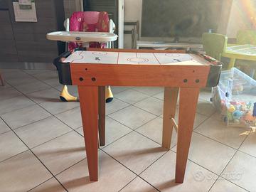 Mini air hockey