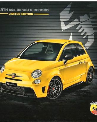 ABARTH 695 BIPOSTO RECORD BROCHURE ORIGINALE 2015