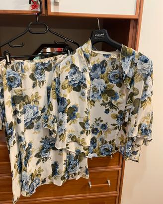 Completo gonna e camicia