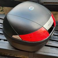 Bauletto Kappa K35 con piastra fissaggio e 2 chiav