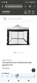 zanzariera gazebo 3x3