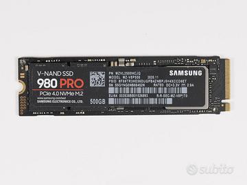 Samsung 980 PRO  SSD  PCle 4,0  NVMe  M.2