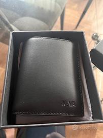 Portacarte crediti Nava in pelle 6 scomparti+cash
