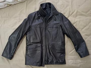 Giubbotto Florence t.48, pelle 100%, Made in Italy