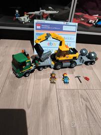 LEGO 4203 trasportatore escavatore serie miniera L