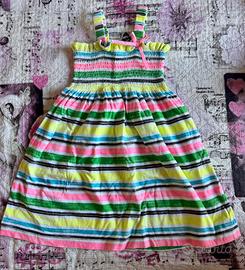 Vestito bambina righe colorate Ovs