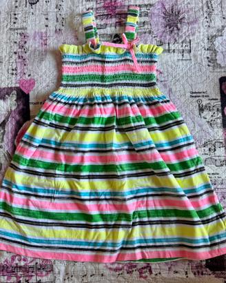 Vestito bambina righe colorate Ovs