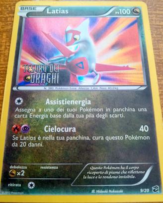 carta Pokemon rara