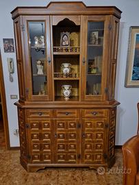 Vetrina legno massello