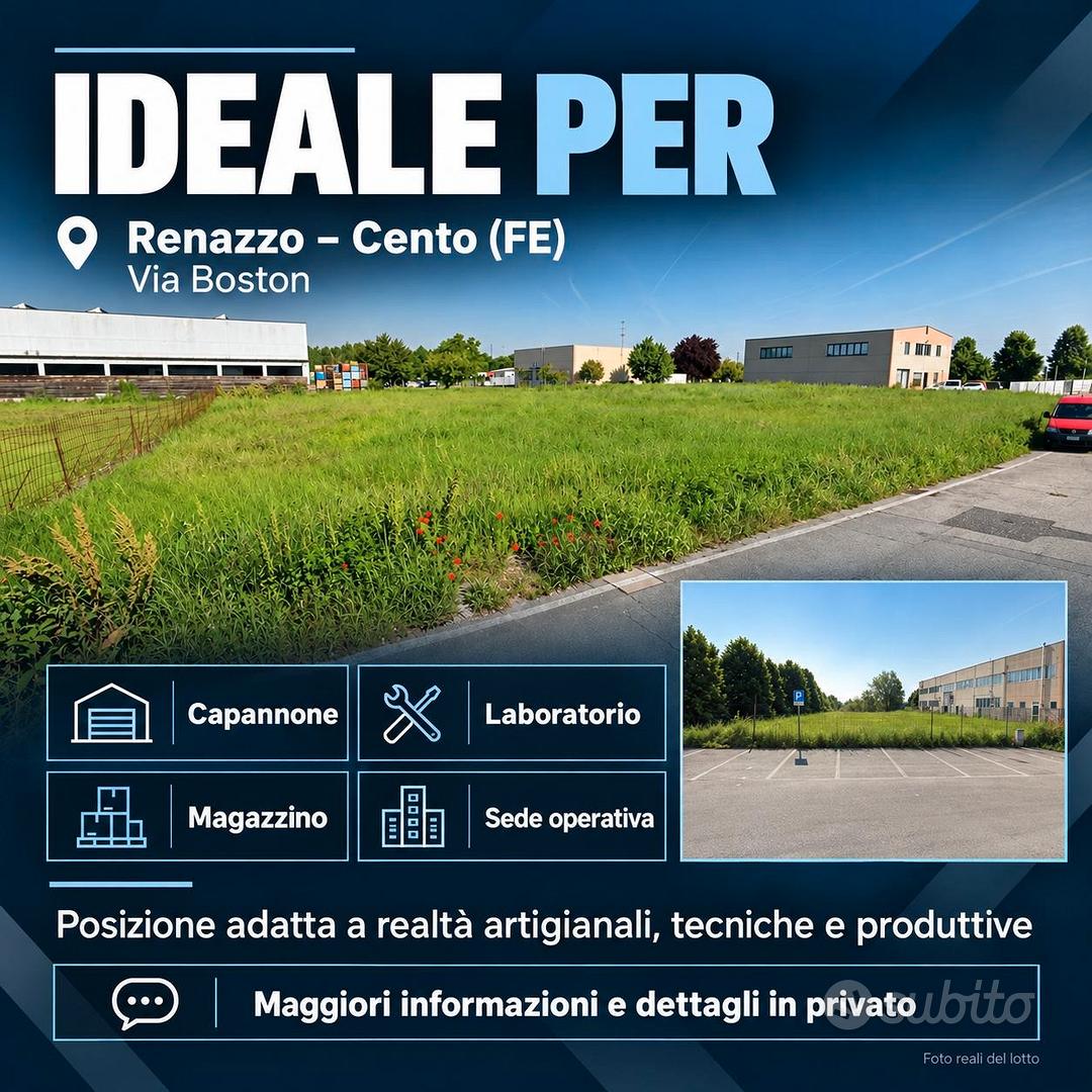 Terreno edificabile Renazzo (Cento) - Vista 2