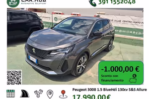 Peugeot 3008 1.5 BlueHDi 130cv S&S EAT8 Allure