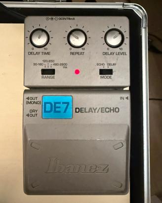 Ibanez DE7 Delay - non funziona