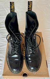 Stivali alti uomo Dr. Martens pelle nera 43