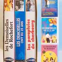 Les Demoiselles De Rochefort, 3 VHS Film Cofanetto