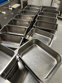 Vaschette gelato gelateria inox