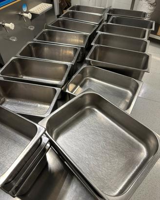 Vaschette gelato gelateria inox