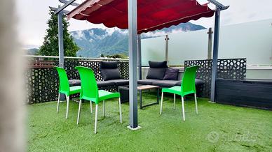 Bilocale con terrazza panoramica a Bolzano
