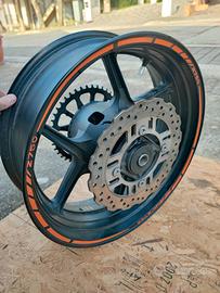 Cerchio posteriore z750, versys  ( 2007-2008 )