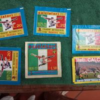 Bustine piene calciatori panini  relì vintage