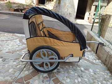,rimorchio per bici
