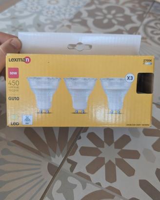 Set 3 luci led faretti