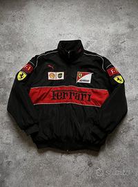 🔥 Giacca Ferrari F1 Racing Team – Stile Vintage  🔥