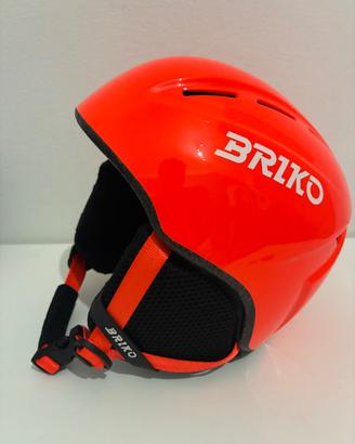 Casco sci brillo