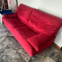 Divano rosso