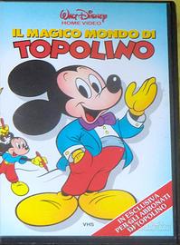 Vhs: Il magico mondo di Topolino 1989
