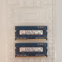 RAM Hynix 2x 2GB MacBook Pro SO-DIMM DDR3 1333MHz