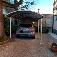 Pensilina ricovero auto in alluminio 