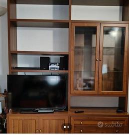 Mobile soggiorno in noce