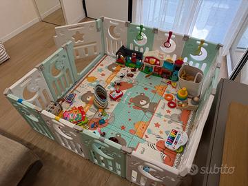 Box Bambini 150×150 cm, Recinto Pieghevole