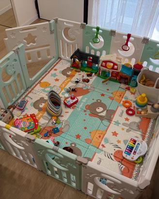 Box Bambini 150×150 cm, Recinto Pieghevole