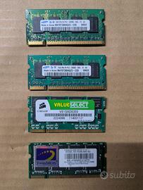 Ram SO-DIMM DDR e DDR2