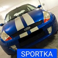 RARISSIMA SPORTka Ford Ka Blu 