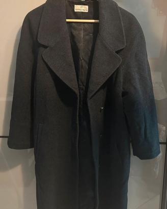 Cappotto nero Donna Enrica classico Taglia L
