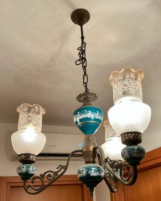 Lampadario vintage anni 70