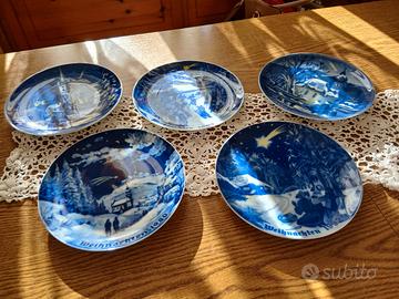 set piatti di Natale tedeschi 