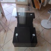 tavolo tavolino soggiorno sala cristallo vetro 