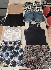 Stock lotto 8 capi estivi donna ragazza