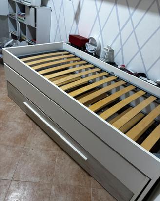 letto doppio a scomparsa una pizza