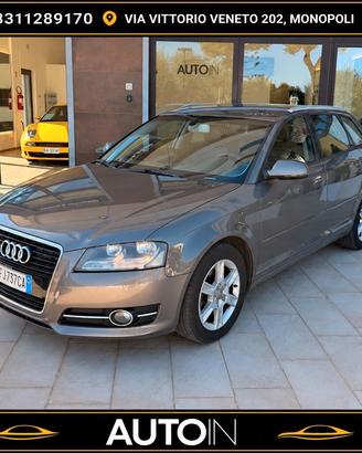 Audi A3 SPB 1.6 TDI 105 CV CR Ambition