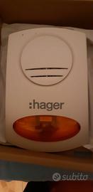 Sirena antifurto logisty- hager s432-22l