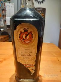 CHERRY BRANDY Liquore - ditta A. Oregna - anni '70