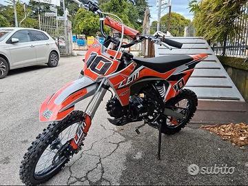 PIT BIKE LEM RF 125cc ruote 17/14 RED