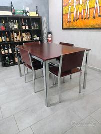 tavolo allungabile e sedie PREZZO DI REALIZZO 