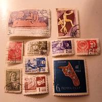 Unione Sovietica francobolli 