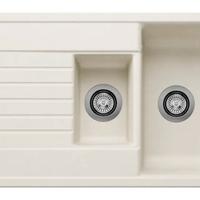 lavello in fragranite con miscelatore 