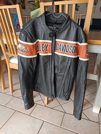 Giacca in pelle moto Harley Davidson 
